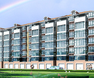 City Residential Garden villa office design  523