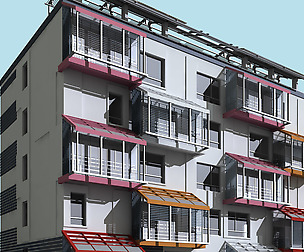 City Residential Garden villa office design  524
