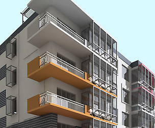 City Residential Garden villa office design  526