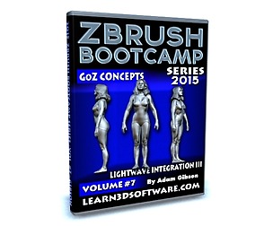 ZBrush Bootcamp Volume #7-GoZ Concepts