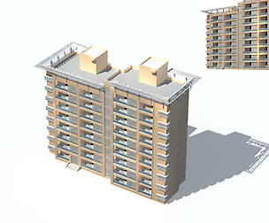 City Residential Garden villa office design  544