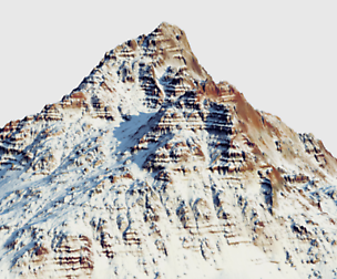 Snow mountain VR