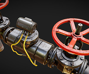 PBR Modular Pipes Set VR