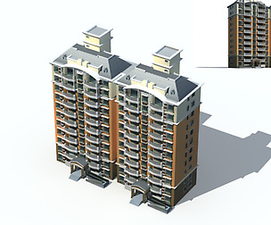 City Residential Garden villa office design  557