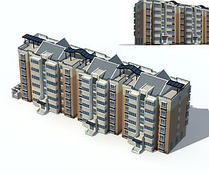 City Residential Garden villa office design  559