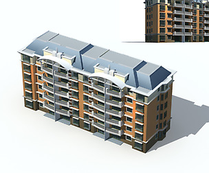 City Residential Garden villa office design  560