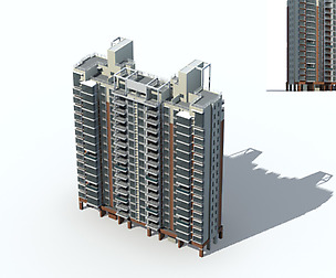 City Residential Garden villa office design  564