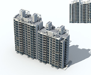 City Residential Garden villa office design  570