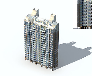 City Residential Garden villa office design  573