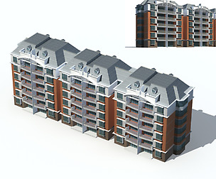 City Residential Garden villa office design  574