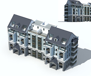 City Residential Garden villa office design  575
