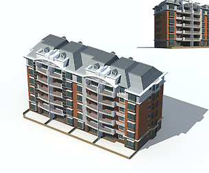 City Residential Garden villa office design  576