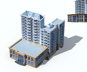 City Residential Garden villa office design  580