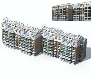 City Residential Garden villa office design  582