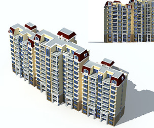 City Residential Garden villa office design  585