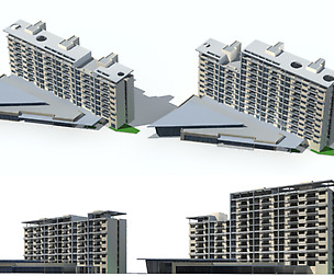 City Residential Garden villa office design  589