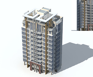 City Residential Garden villa office design  591
