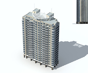 City Residential Garden villa office design  597