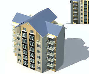City Residential Garden villa office design  602