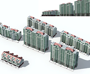 City Residential Garden villa office design  604