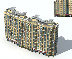 City Residential Garden villa office design  610