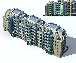 City Residential Garden villa office design  613
