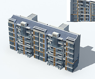 City Residential Garden villa office design  621