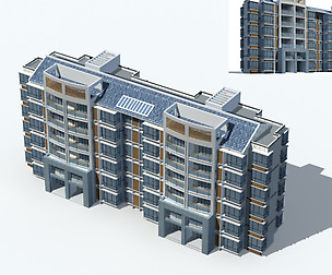 City Residential Garden villa office design  622