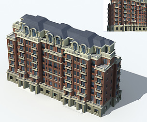 City Residential Garden villa office design  637