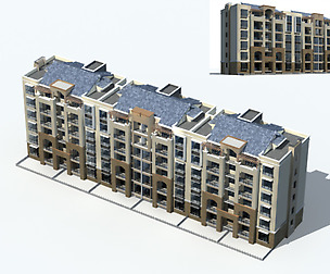 City Residential Garden villa office design  650
