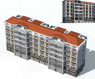 City Residential Garden villa office design  652