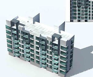 City Residential Garden villa office design  692
