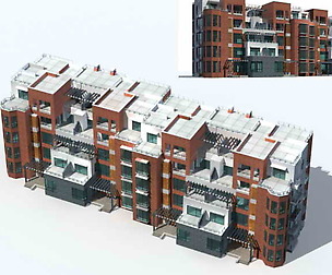 City Residential Garden villa office design 09