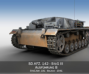 StuG III - Ausf.B - StuG Abt 191