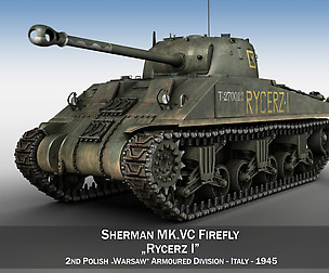 Sherman MK VC Firefly - Rycerz I