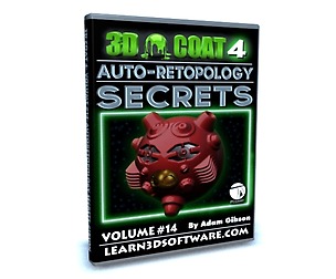 3D Coat 4.1- Volume #14- AutoRetopology Secrets