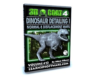 3D Coat 4.1- Volume #13-Dinosaur Detailing I