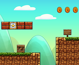 Handpainted 2D Platformer Tileset