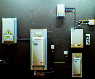Electrical Fuse Boxes and Wires Pack