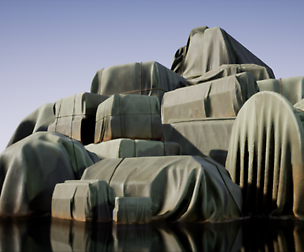 Tarped crate pack