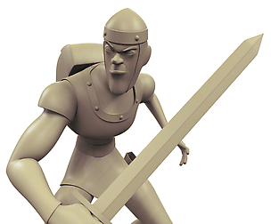 Dirk from Dragon's Lair Sculpt