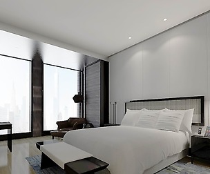 Hotel Bedroom Design 0105