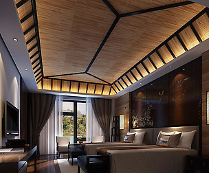 Luxurious stylish bedroom 26
