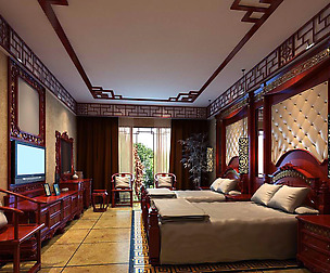 Luxurious stylish bedroom 27