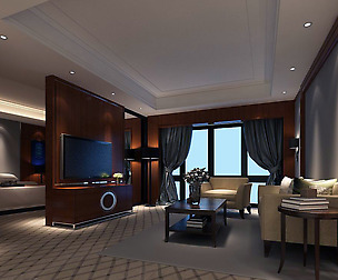 Luxurious stylish bedroom 31