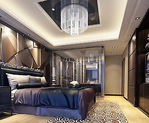 Luxury stylish interior master Bedroom - 03
