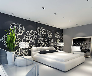 Luxury stylish interior master Bedroom - 07