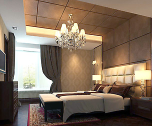 Luxury stylish interior master Bedroom - 11