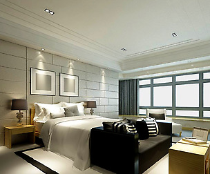 Luxury stylish interior master Bedroom - 12