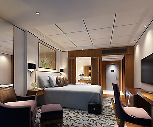 Luxury stylish interior master Bedroom - 17